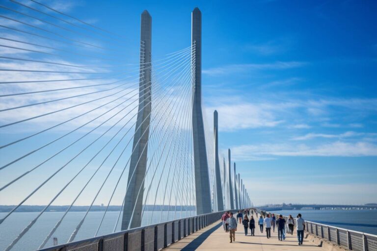 Najdłuższy most w lizbonie - most vasco da gama